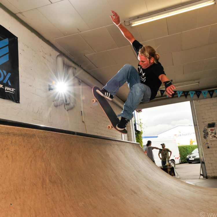 Skateboarding