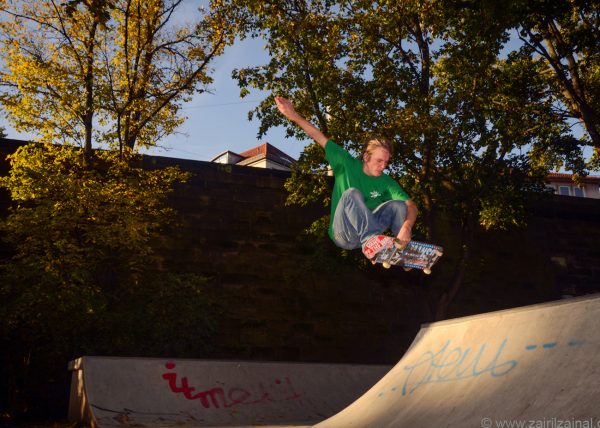 Skateboarding
