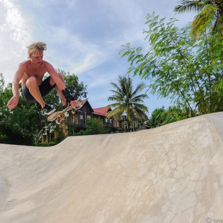 Skateboarding